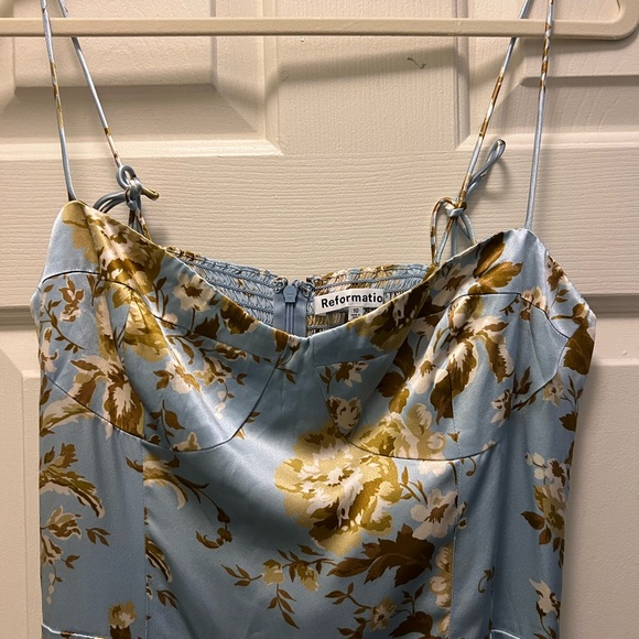 Reformation Marguerite Silk Dress - Picture 2 of 7